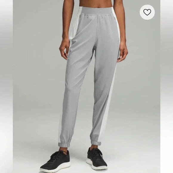 #0240 Lululemon Adapted State HR Jogger *Glow, Rhino Grey/ light Vapor, Size 0